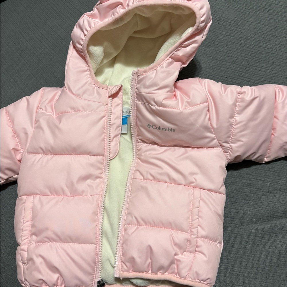 Columbia Cream Fleece Jacket